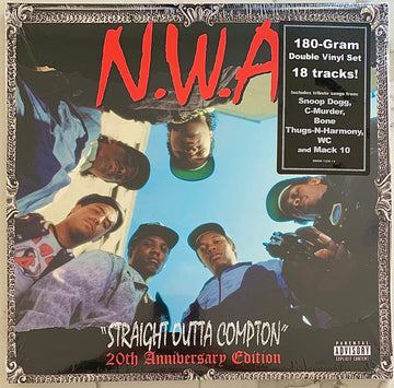 N.W.A. : Straight Outta Compton (20th Anniversary Edition) (2xLP, Album, RE, RM, 180)