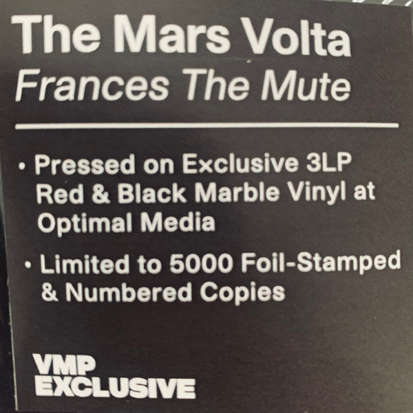 The Mars Volta : Frances The Mute (2xLP, Club, Red + LP, S/Sided, Etch, Red + Album, )