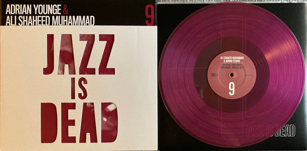Adrian Younge & Ali Shaheed Muhammad : Jazz Is Dead 9 (Instrumentals) (2xLP, Album, Ltd, Num, Dar)