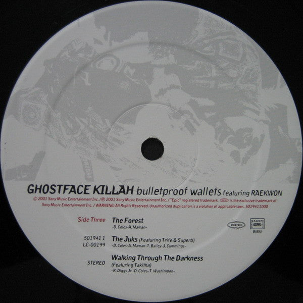Buy Ghostface Killah Featuring Raekwon : Bulletproof Wallets Buy Ghostface Killah Featuring Raekwon : Bulletproof Wallets