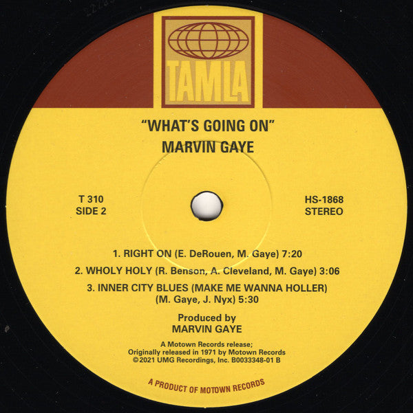 Marvin Gaye : What's Going On (LP, Album + LP, Comp, Mono + Album, RE, 180)