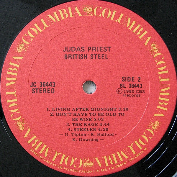 Judas Priest : British Steel (LP, Album)