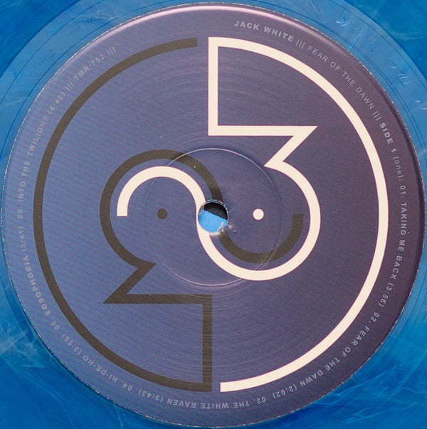 Jack White (2) : Fear Of The Dawn (LP, Album, Ltd, Blu)