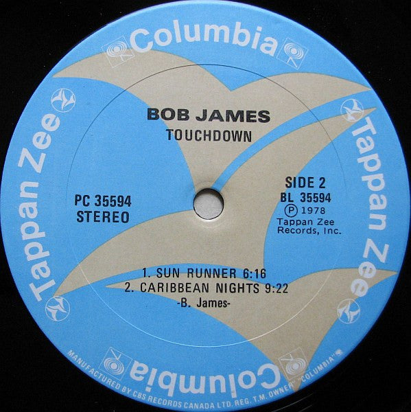 Bob James : Touchdown (LP, Album, Gat)