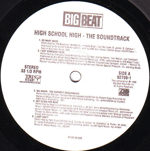 Various : High School High - The Soundtrack (2xLP, Comp)