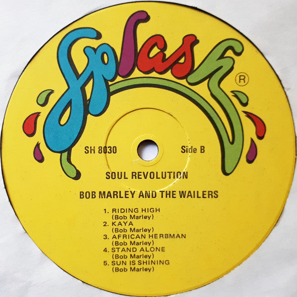 Bob Marley & The Wailers : Soul Revolution (LP, Album)