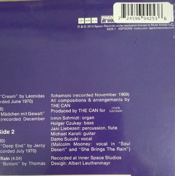 Can : Soundtracks (LP, Album, RE, RM, Cle)