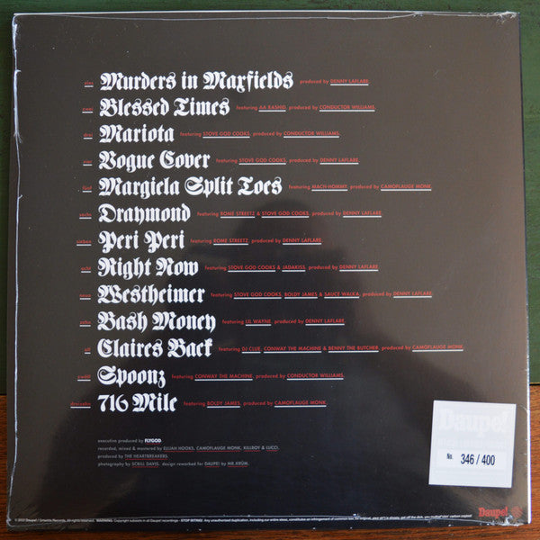 Westside Gunn* : Hitler Wears Hermes 8: Sincerely Adolf (LP, Ltd, Num, Fro)