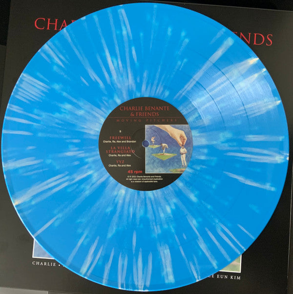 Charlie Benante : Moving Pitchers (12", EP, RSD, Blu)