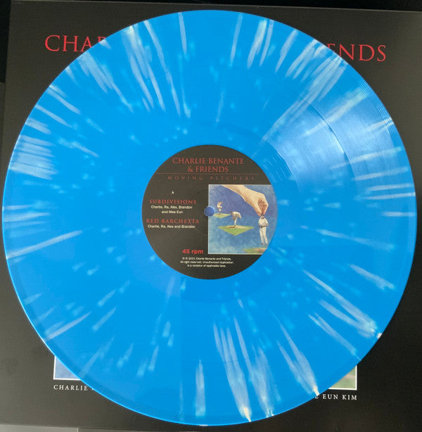 Charlie Benante : Moving Pitchers (12", EP, RSD, Blu)