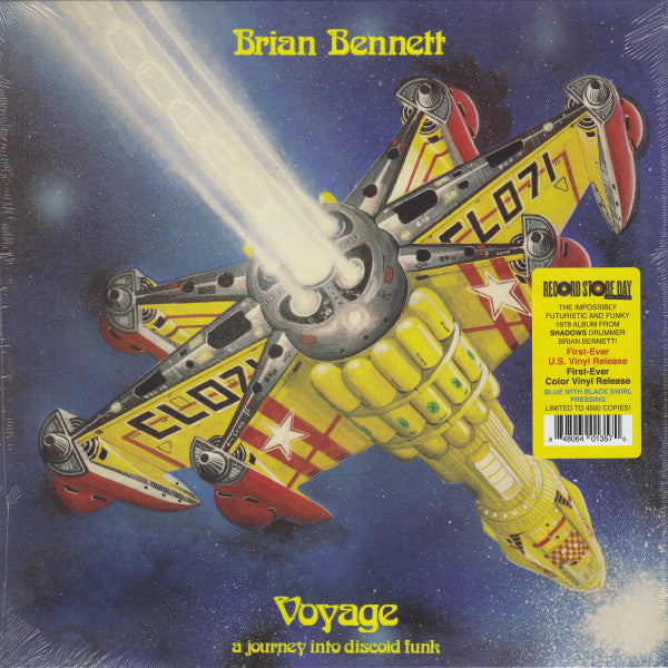 Brian Bennett : Voyage (A Journey Into Discoid Funk) (LP, RSD, Ltd, Blu)