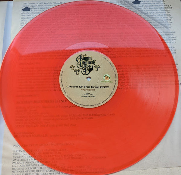 The Allman Brothers Band : Cream Of The Crop 2003 Highlights (LP, Gol + LP, Sil + LP, Bro + Album, RSD, Ltd, Num)