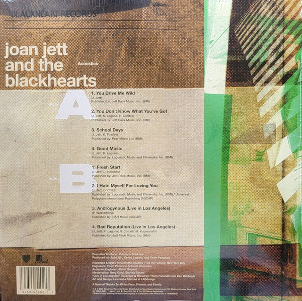 Joan Jett And The Blackhearts* : Acoustics (LP, Album, RSD)