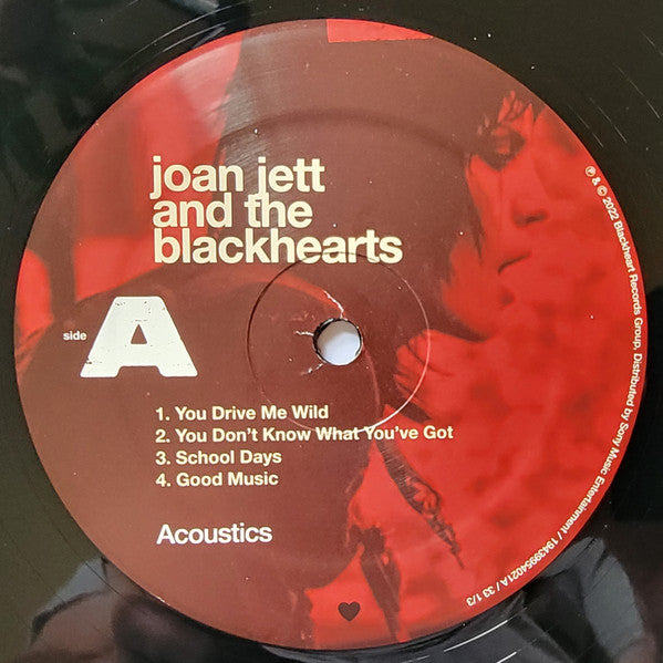 Joan Jett And The Blackhearts* : Acoustics (LP, Album, RSD)