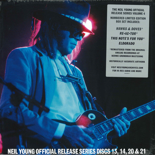 Neil Young : Official Release Series Discs 13, 14, 20 & 21 (Box, Comp, Ltd, Num + LP, Album, RE, RM + LP, Albu)