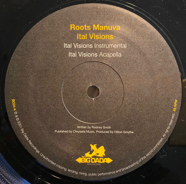 Roots Manuva : Join The Dots / Ital Visions (12", Single)