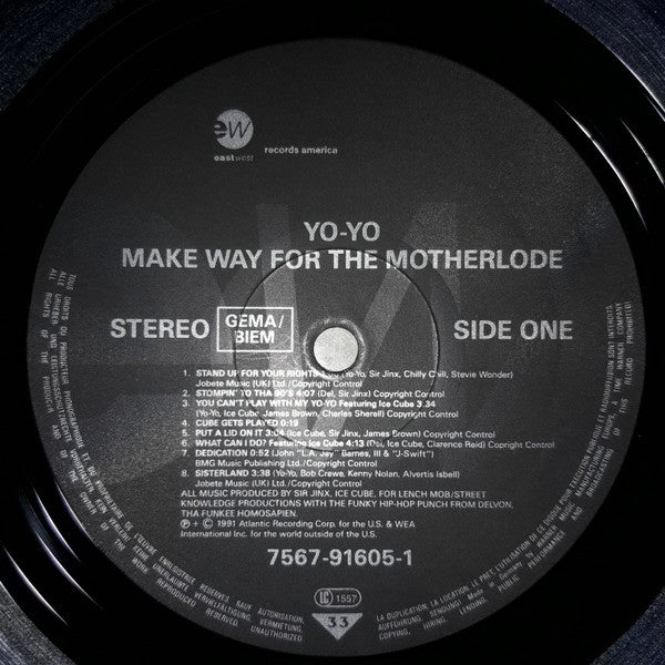 Yo-Yo : Make Way For The Motherlode (LP, Album)