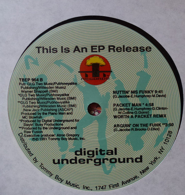 Digital Underground : This Is An E.P. Release (12", EP)
