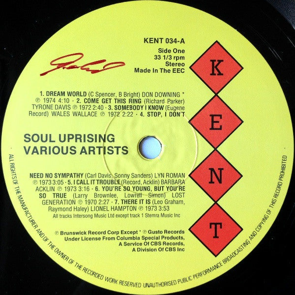 Various : Soul Uprising (LP, Comp)