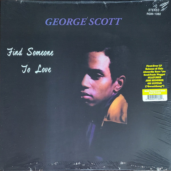 George Scott (23) : Find Someone To Love (LP, Album, RE, Gre)