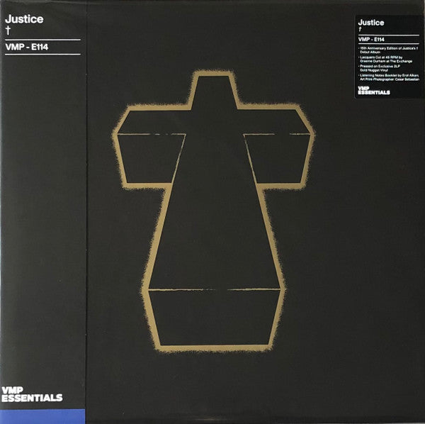 Justice (3) : † (2xLP, Album, Club, RE, Gol)