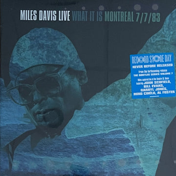 Miles Davis : Miles Davis Live - What It Is: Montreal 7/7/83 (2xLP, Gat)