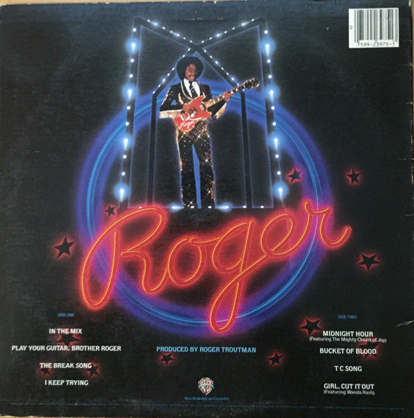 Roger Troutman : The Saga Continues... (LP, Album, All)
