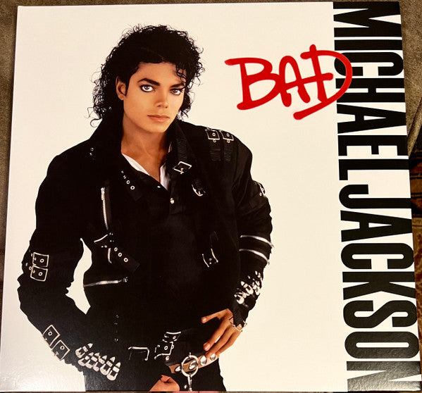 Michael Jackson : Bad (LP, Album, RE, RP)