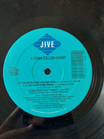 A Tribe Called Quest : Can I Kick It? (12", Single)