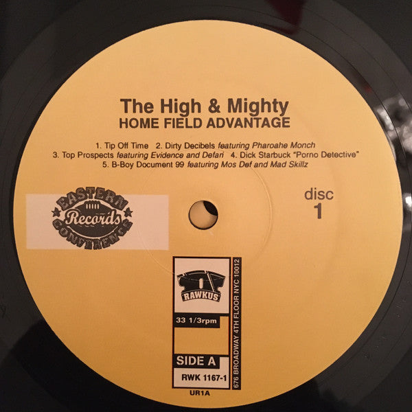 The High & Mighty : Home Field Advantage (2xLP, Album)