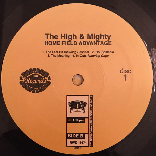 The High & Mighty : Home Field Advantage (2xLP, Album)
