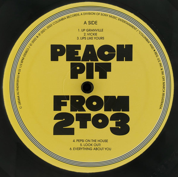 Peach Pit (3) : From 2 To 3 (LP, Album)