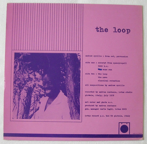 Andrew Cyrille : The Loop (LP)