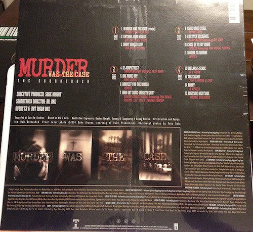 Various : Murder Was The Case (The Soundtrack) (2xLP, Album)