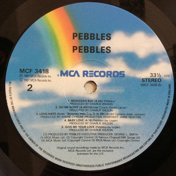 Pebbles : Pebbles (LP, Album)