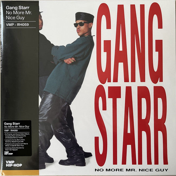 Gang Starr : No More Mr. Nice Guy (2xLP, Album, Club, RE, RM, Red)