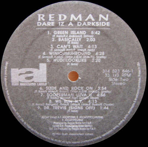 Redman : Dare Iz A Darkside (LP, Album)