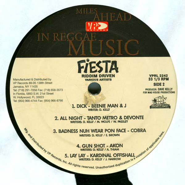 Various : Fiesta (LP, Comp)
