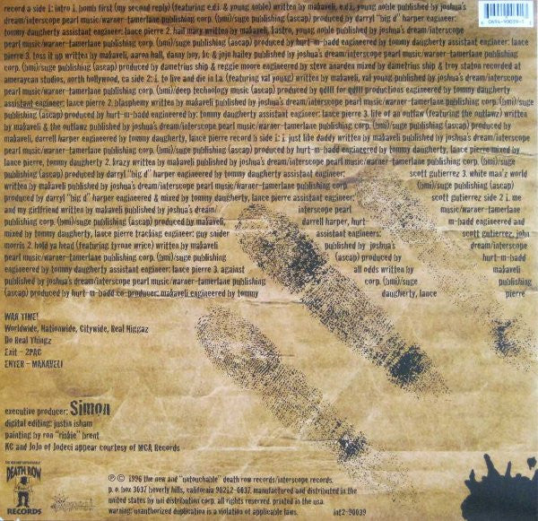 Makaveli : The Don Killuminati (The 7 Day Theory) (2xLP, Album)