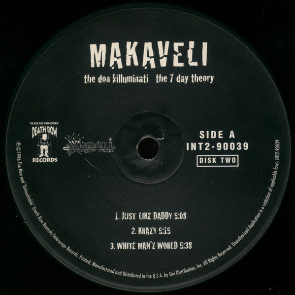 Makaveli : The Don Killuminati (The 7 Day Theory) (2xLP, Album)