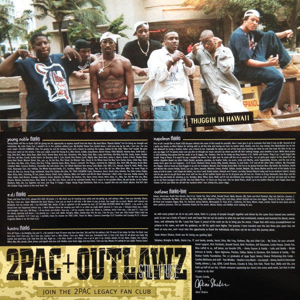 2Pac + Outlawz* : Still I Rise (2xLP, Album)