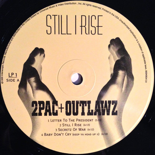 2Pac + Outlawz* : Still I Rise (2xLP, Album)