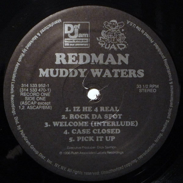 Redman : Muddy Waters (2xLP, Album)