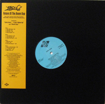 KRS-One : Return Of The Boom Bap (2xLP, Album, Promo)