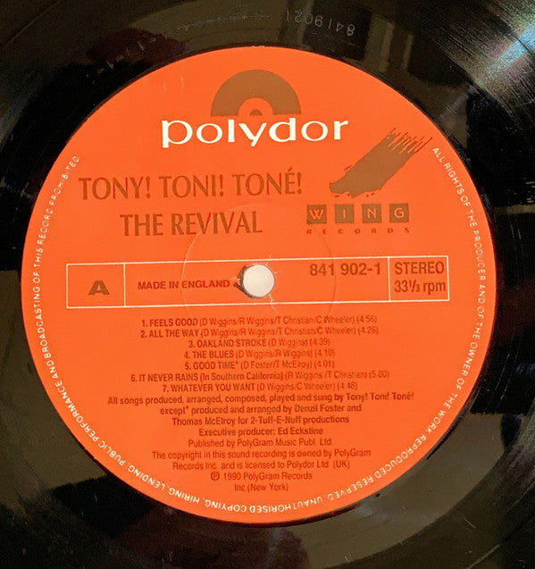Tony! Toni! Toné! : The Revival (LP, Album)
