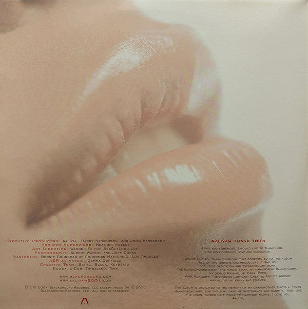 Aaliyah : Aaliyah (2xLP, Album)