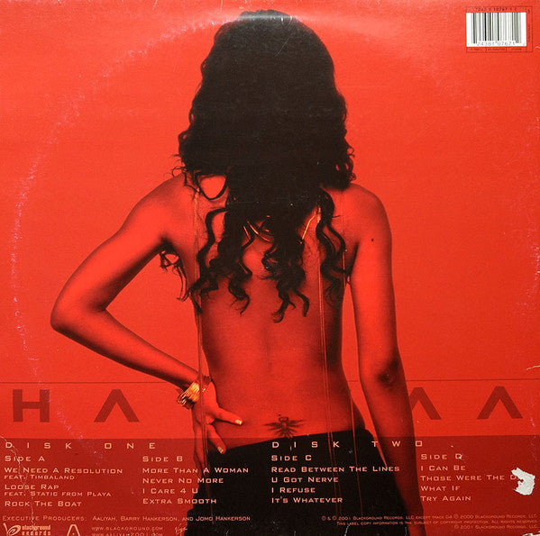 Aaliyah : Aaliyah (2xLP, Album)