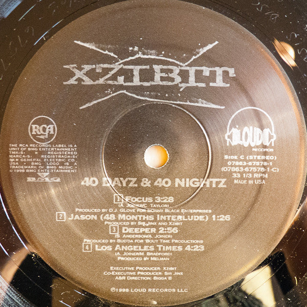 Xzibit : 40 Dayz & 40 Nightz (2xLP, Album)