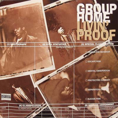 Group Home : Livin' Proof (2xLP, Album)