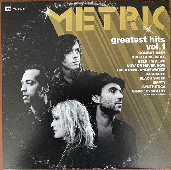 Metric : Greatest Hits Vol. 1 (LP, Album, Comp, Whi)
